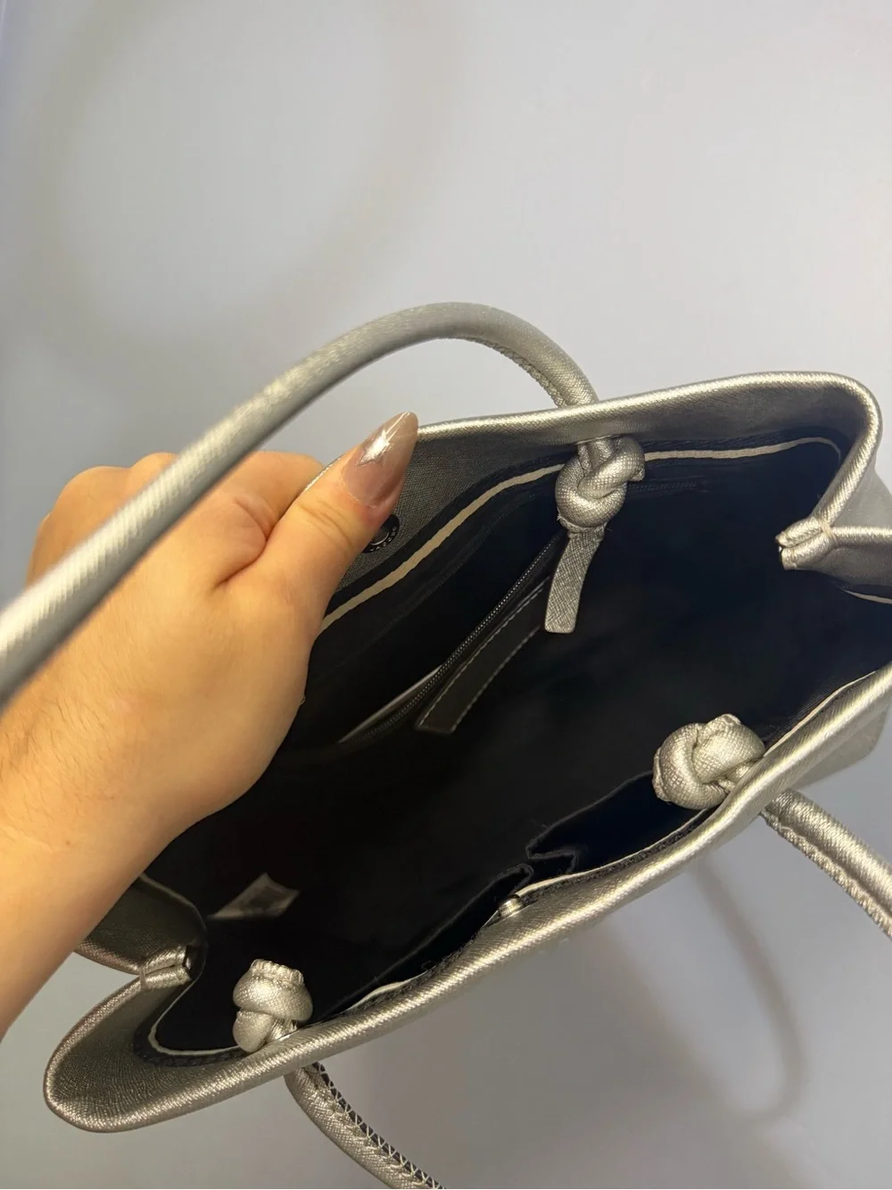 Marc Jacobs Logo Shopper Tote Bag Staffiano Leather